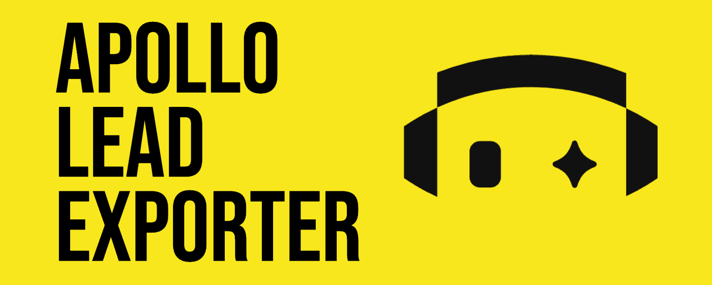 Apollo Lead Exporter Banner